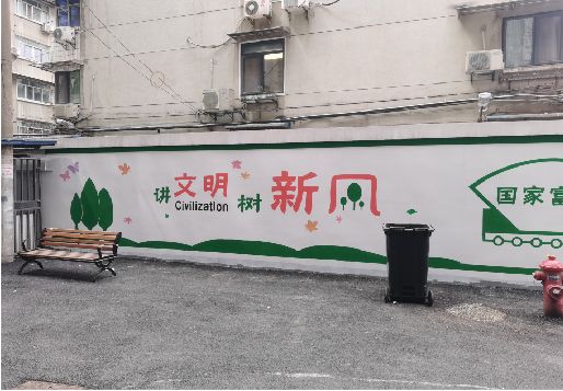 鄱阳社区墙绘